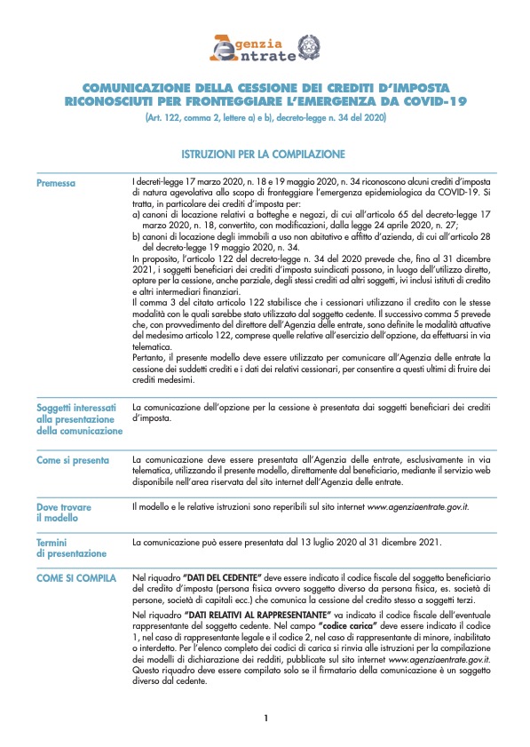 Opzione istr